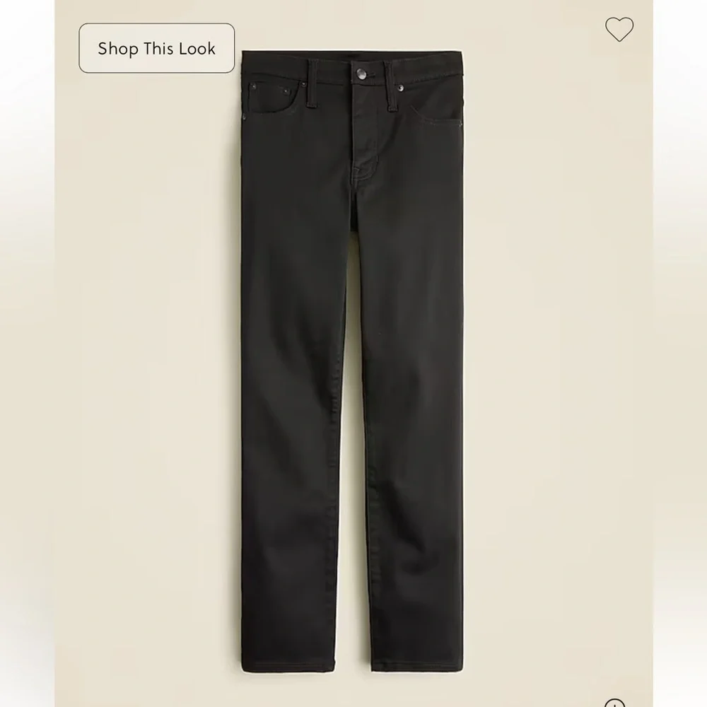 J crew true black slim jeans